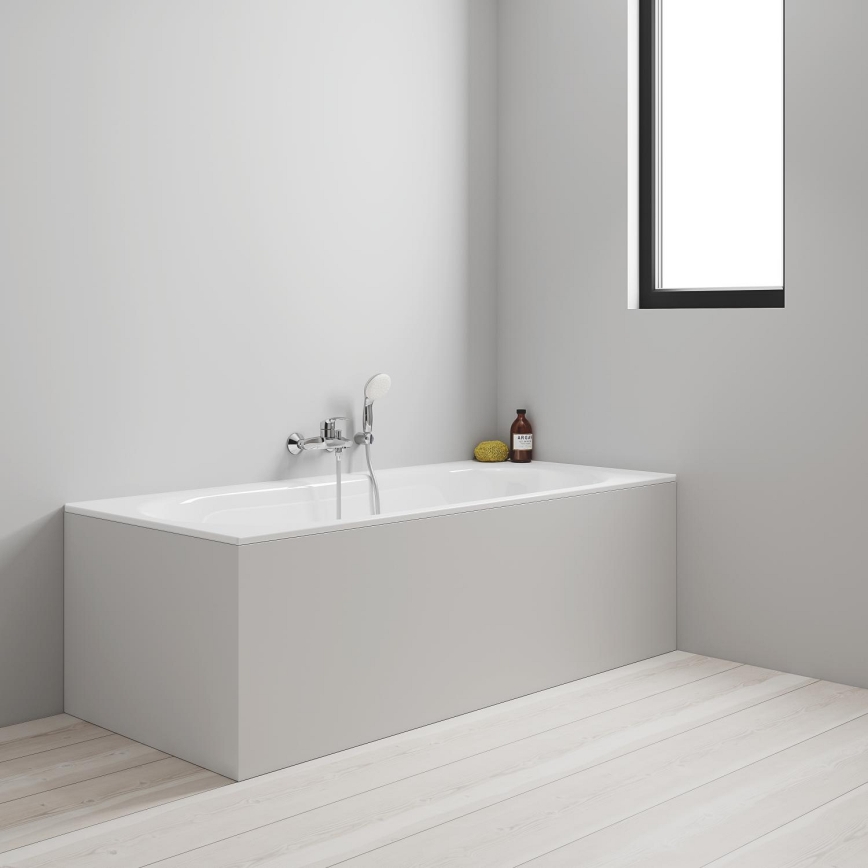 GROHE 33300002 - Badkarsblandare EUROSMART DN 15 polerad krom