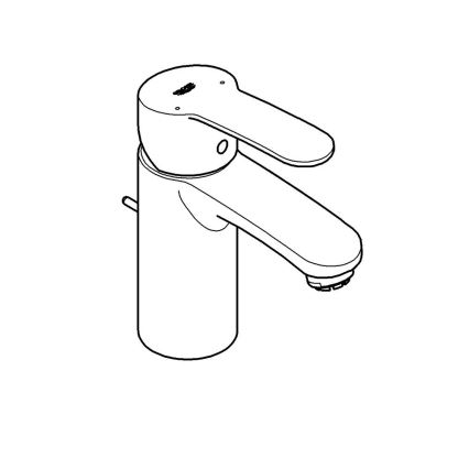 GROHE 33561002 - Tvättställsblandare EUROSTYLE COSMOPOLITAN DN 15 blank krom