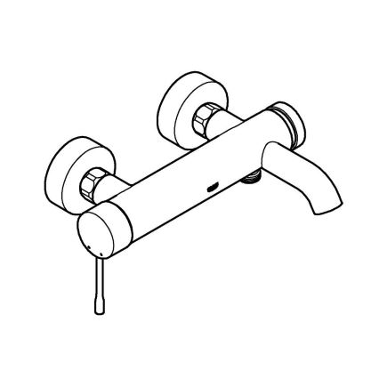 GROHE 33624AL1 - Badkarsblandare ESSENCE 193 mm grafit