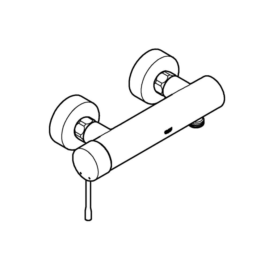 GROHE 33636001 - Duschblandare ESSENCE, polerad krom