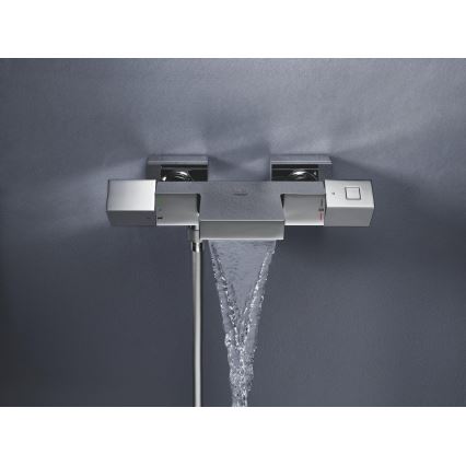 GROHE 34497000 - Termostatisk badkarsblandare GROHTHERM CUBE DN 15 polerad krom
