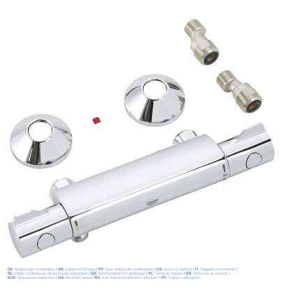 GROHE 34558000 - Termostatstyrd duschblandare GROHTHERM 800 DN 15, blankkrom