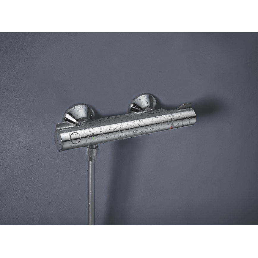 GROHE 34558000 - Termostatstyrd duschblandare GROHTHERM 800 DN 15, blankkrom