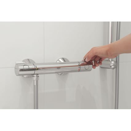 GROHE 34558000 - Termostatstyrd duschblandare GROHTHERM 800 DN 15, blankkrom