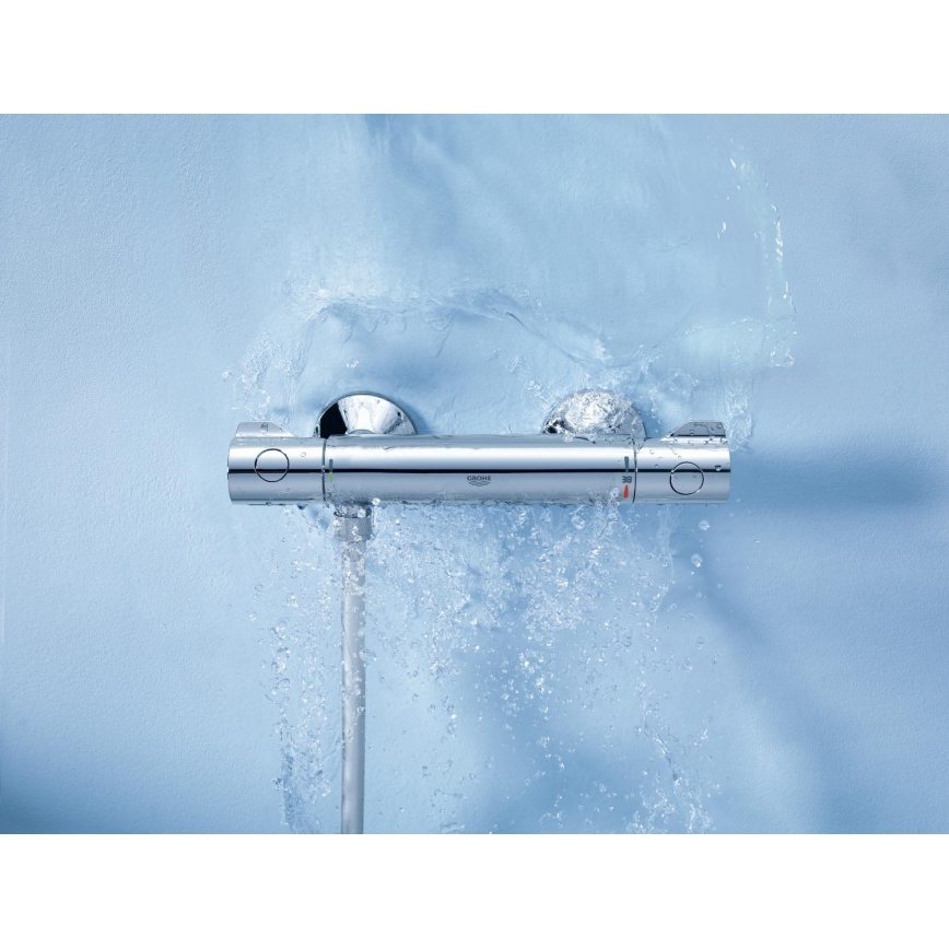 GROHE 34558000 - Termostatstyrd duschblandare GROHTHERM 800 DN 15, blankkrom