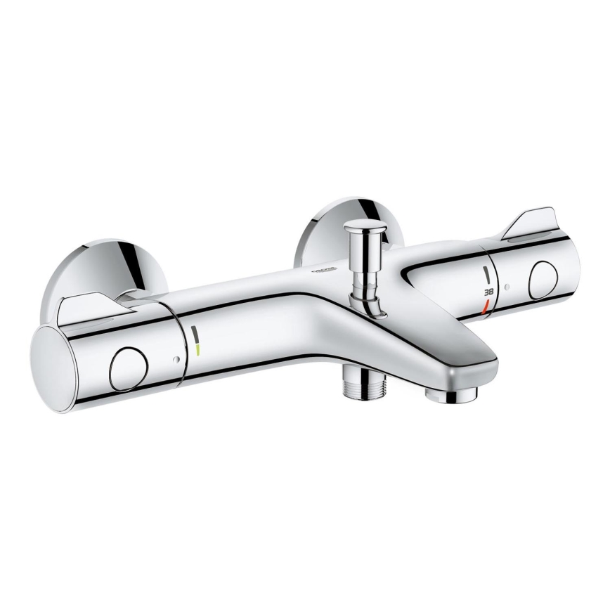 GROHE 34567000 - Termostatstyrd badkarsblandare GROHTHERM 800 DN 15 i blank krom