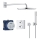 GROHE 34730000 - Duschset GROHTHERM RAINSHOWER COSMOPOLITAN 310 422 mm krom