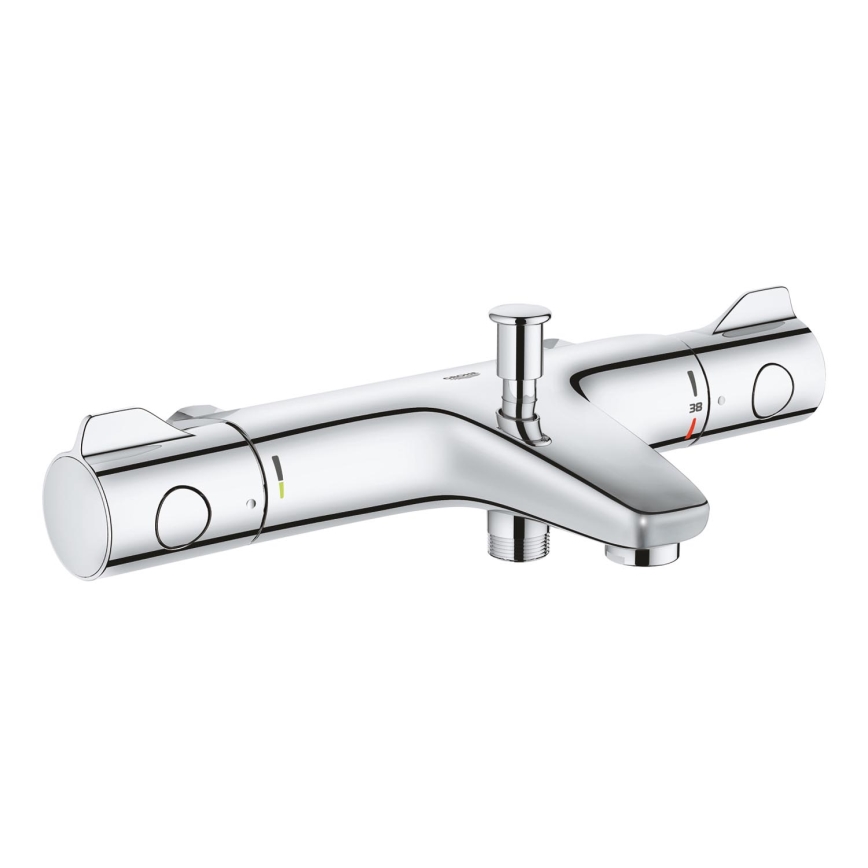 GROHE 34756000 - Termostatisk badkarsblandare GROHTHERM 800 DN 15 polerat krom