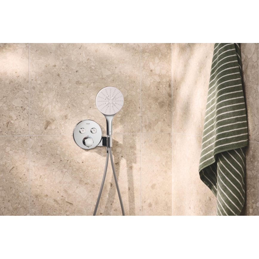 GROHE 34877000 - Duschsystem VITALIO RAIN MONO 310 blank krom