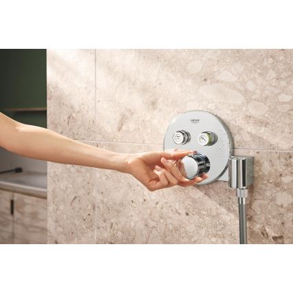 GROHE 34877000 - Duschsystem VITALIO RAIN MONO 310 blank krom