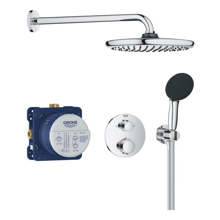 GROHE 34883000 - Duschsystem PRECISION VITALIO START 250 polerad krom