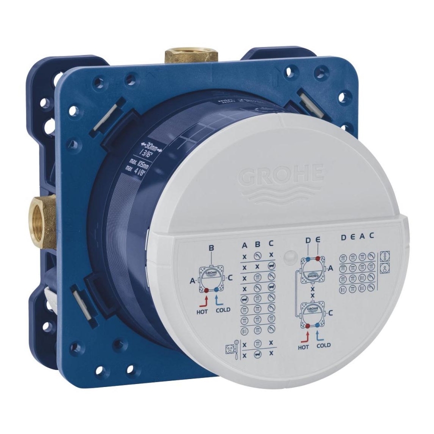 GROHE 35600000 - Universell inbyggnadskropp RAPIDO SMARTBOX DN 15 krom