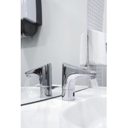 GROHE 36207001 - Elektronisk tvättställsblandare EUROPLUS E DN 15, blank krom