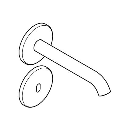 GROHE 36447000 - Infraröd elektronisk blandare ESSENCE E 182 mm blank krom