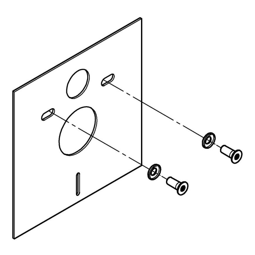 GROHE 37131000 - Dämpningssats för WC, vit