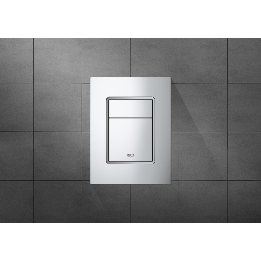 GROHE 37535000 - Spolknapp SKATE COSMOPOLITAN S 130 × 172 mm krom