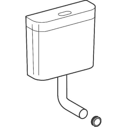 GROHE 37791SH0 - Spolcistern PS, vit