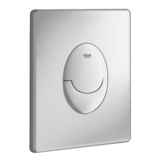 GROHE 38505P00 - Spolknapp SKATE AIR 156 × 197 mm mattkrom