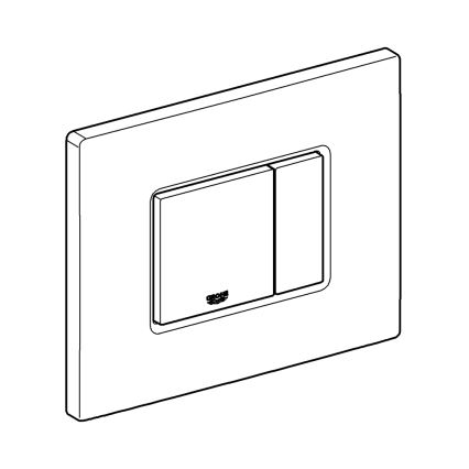 GROHE 38732DL0 - Spolplatta SKATE COSMOPOLITAN 156 × 197 mm kopparfärgad