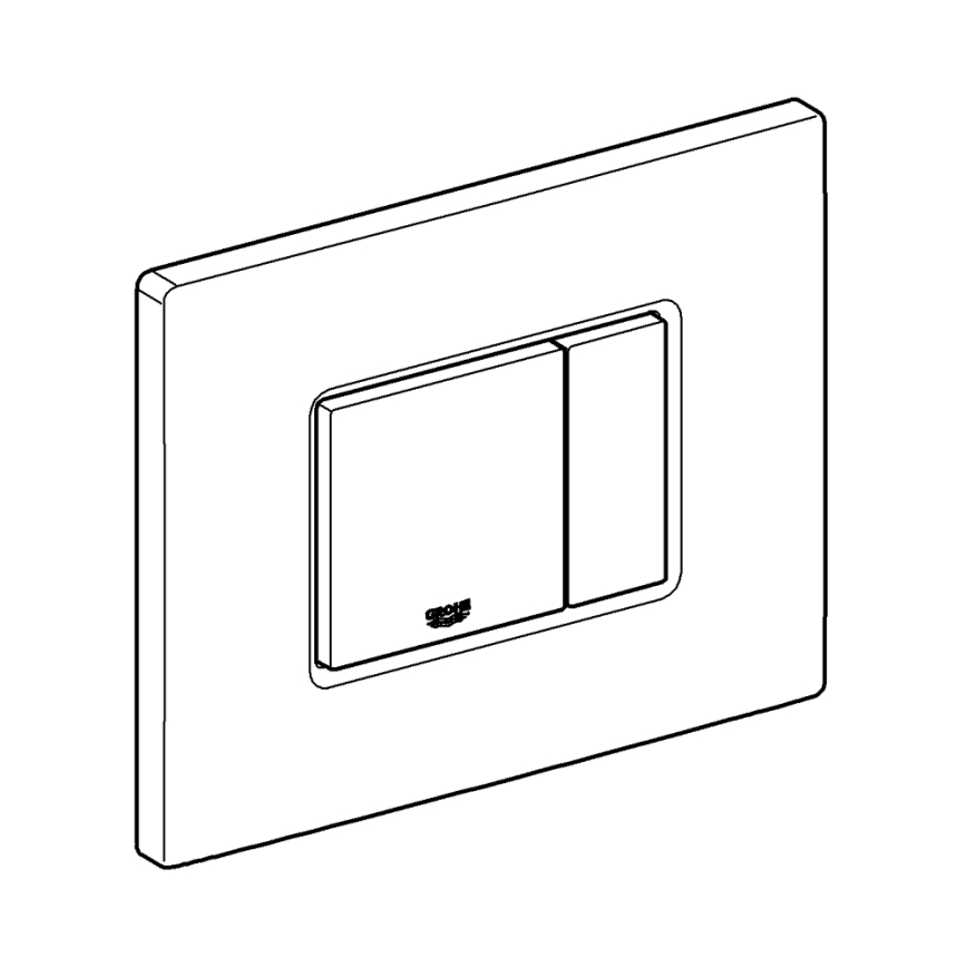 GROHE 38732DL0 - Spolplatta SKATE COSMOPOLITAN 156 × 197 mm kopparfärgad