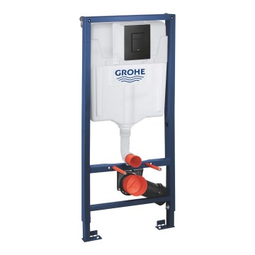 GROHE 38811KF0 - 3-i-1 WC-set SOLIDO 1,13 m svart