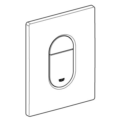 GROHE 38844000 - Spolplatta ARENA COSMOPOLITAN 156 × 197 mm krom