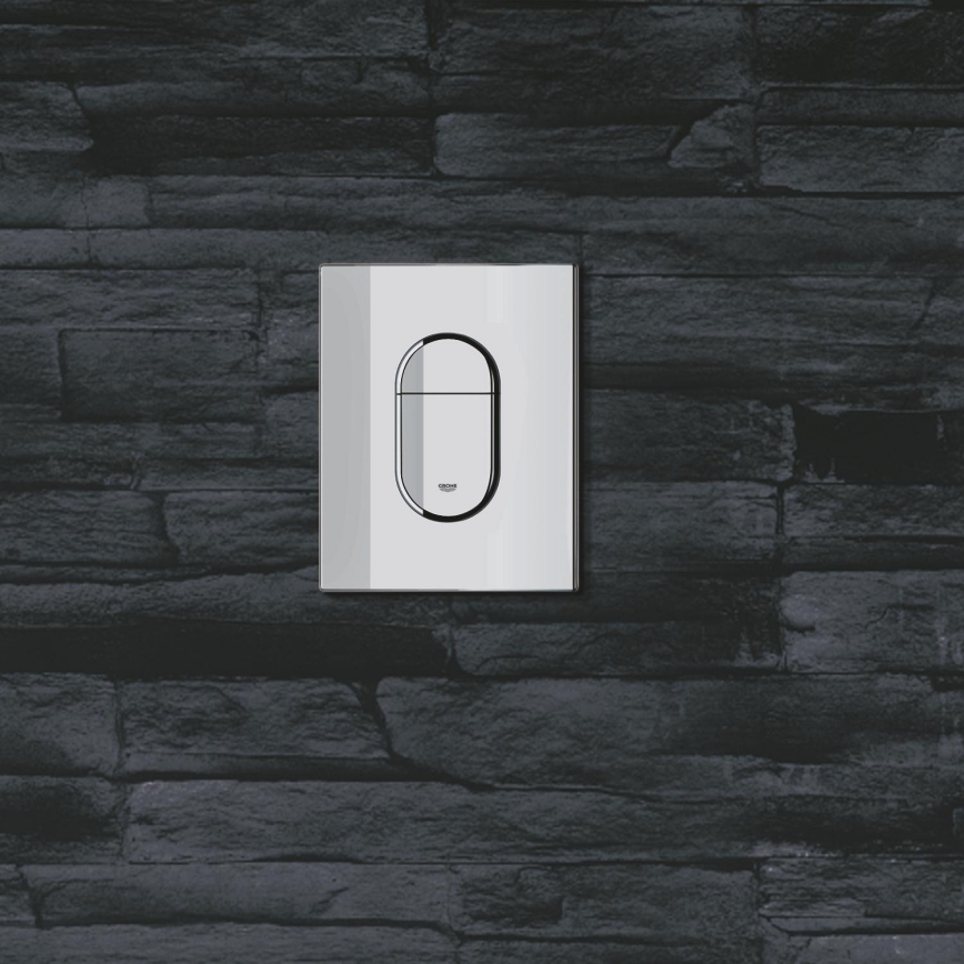 GROHE 38844000 - Spolplatta ARENA COSMOPOLITAN 156 × 197 mm krom