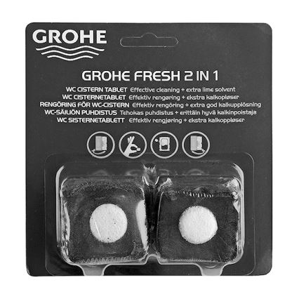 GROHE 38882000 - WC-tabletter FRESH gelskum/vit