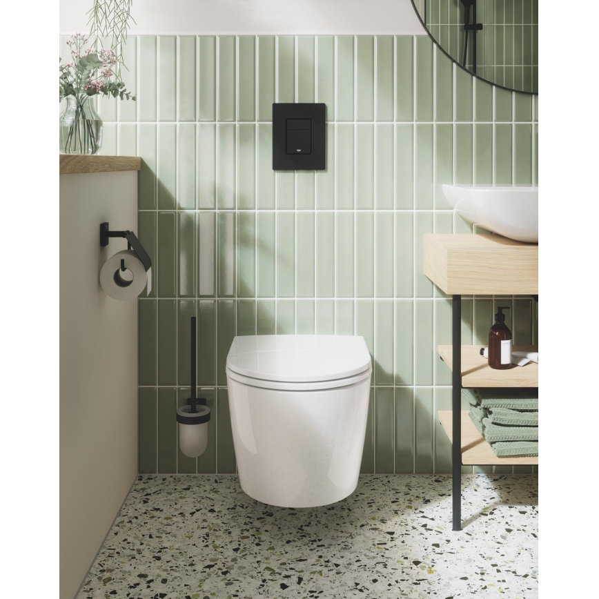 GROHE 389662430 - Spolplatta EVEN 156 × 197 mm svart