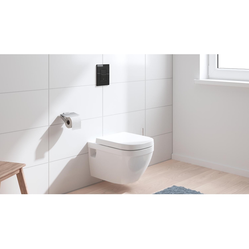 GROHE 38966KV0 - Spolknapp EVEN 156 × 197 mm svart