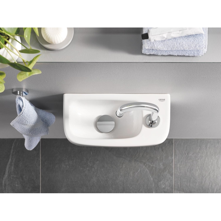 GROHE 39327000 - Tvättställ BAU CERAMIC 370 × 180 mm keramik/vit