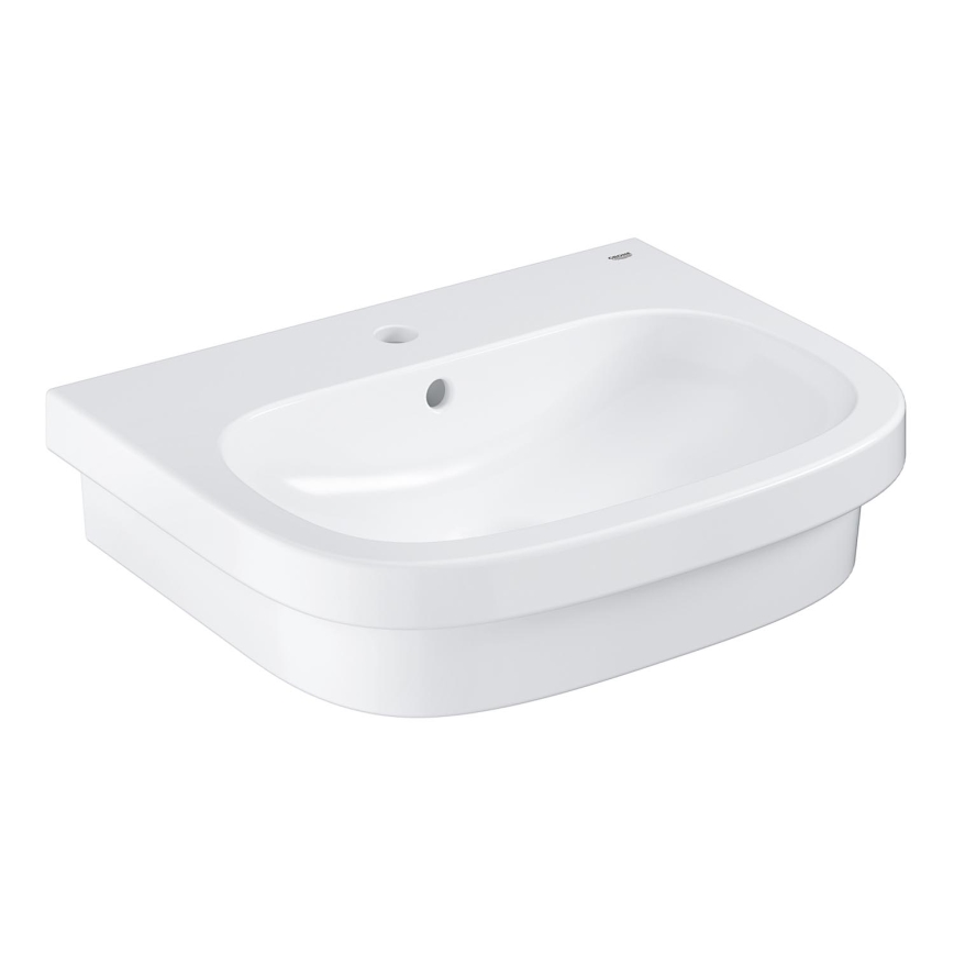 GROHE 39337000 - Påliggande tvättställ EURO CERAMIC 600 × 480 mm keramik/vit
