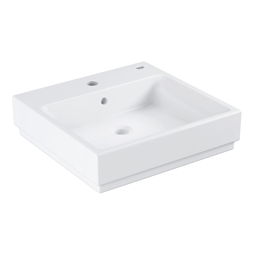 GROHE 3947400H - Tvättställ CUBE CERAMIC 500 × 490 mm keramik/vit