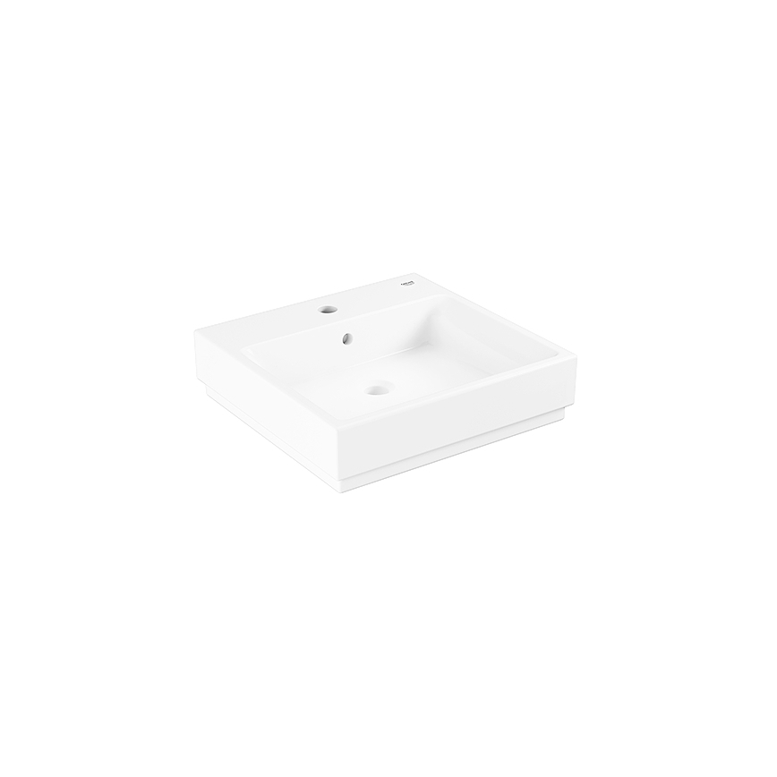 GROHE 3947400H - Tvättställ CUBE CERAMIC 500 × 490 mm keramik/vit