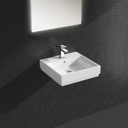 GROHE 3947400H - Tvättställ CUBE CERAMIC 500 × 490 mm keramik/vit