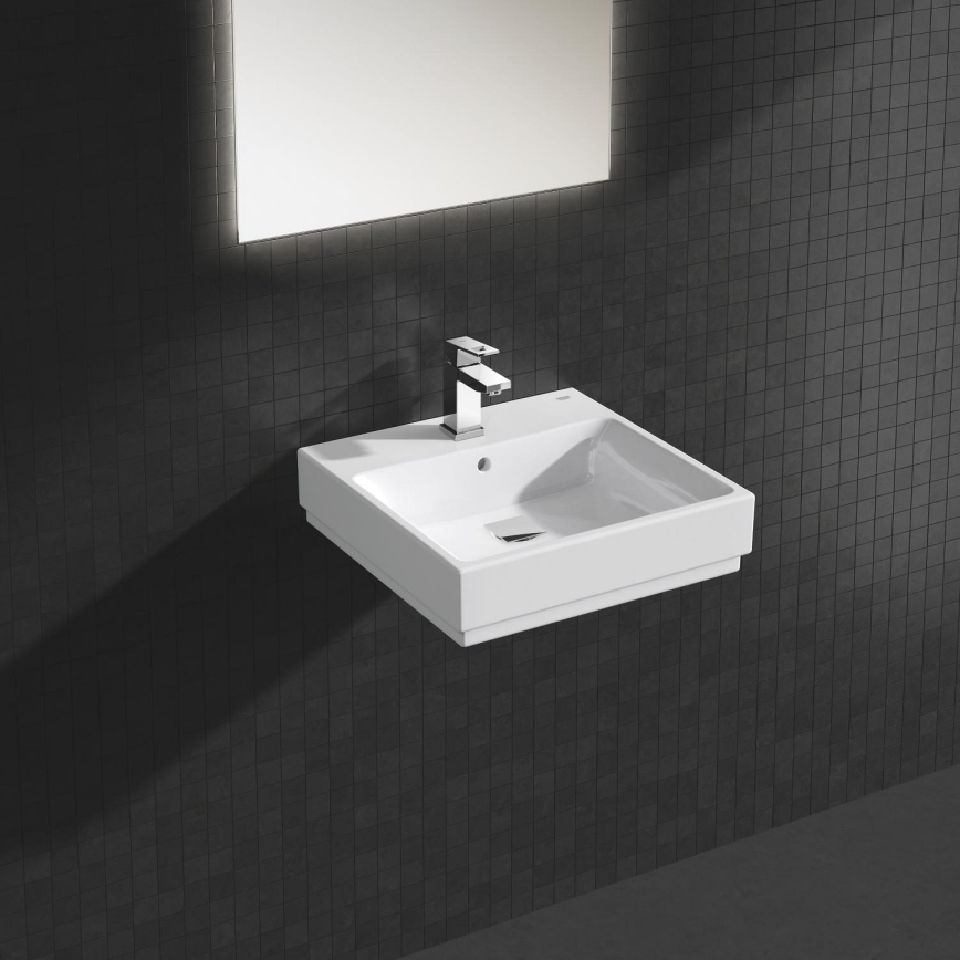 GROHE 3947400H - Tvättställ CUBE CERAMIC 500 × 490 mm keramik/vit