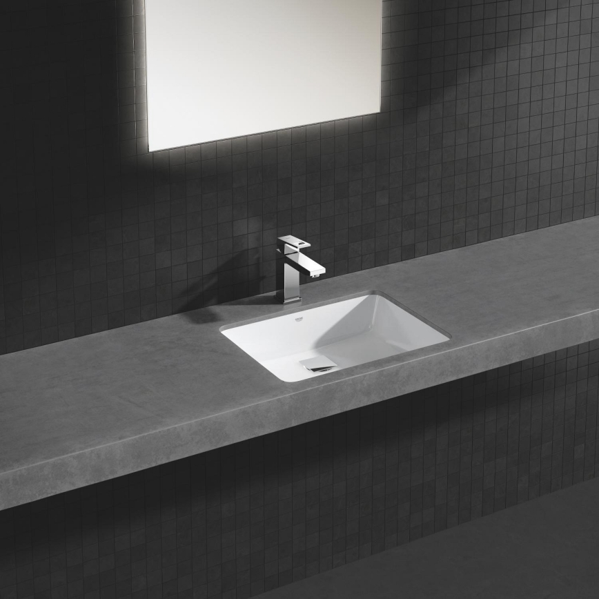 GROHE 3948000H - Tvättställ CUBE CERAMIC 492 × 370 mm keramik/vit