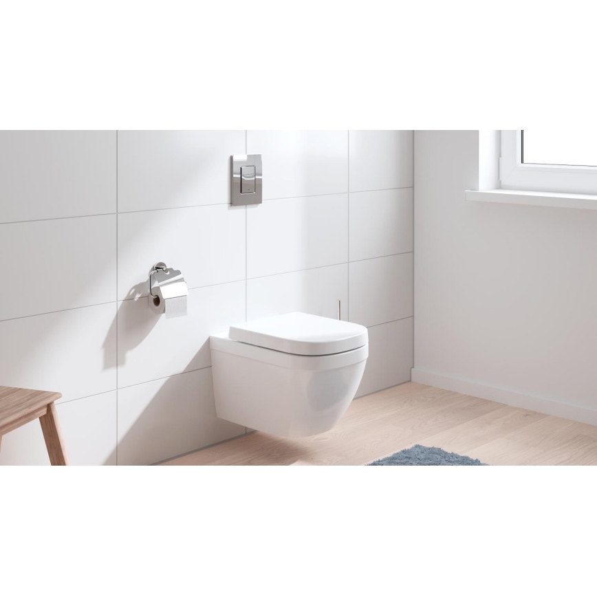 GROHE 39693000-Vägghängd kompakt WC EURO CERAMIC med Triple Vortex 53 l keramik/vit