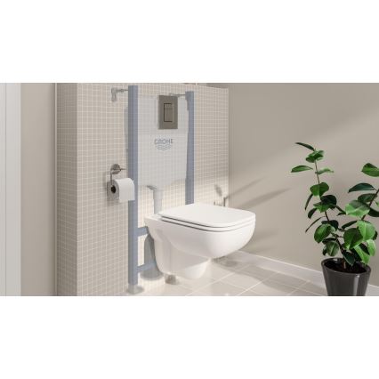 GROHE 39816000 - Komplett WC-set SOLIDO COMPACT 1,13 m, keramik/vit