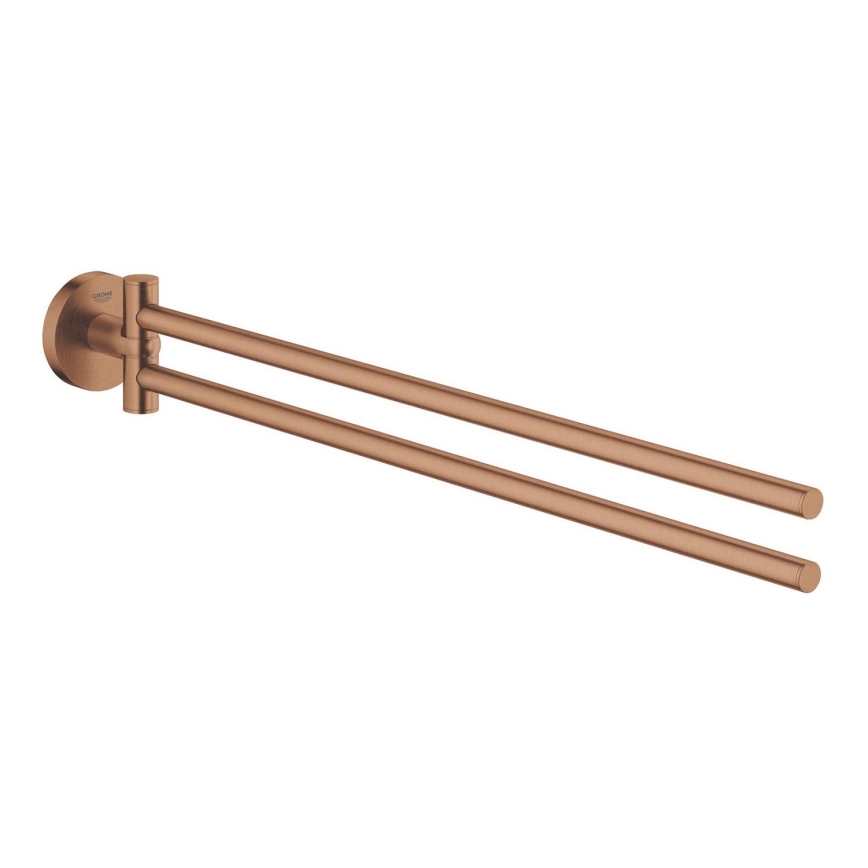 GROHE 40371DL1 - Handdukshållare ESSENTIALS 439 mm brons