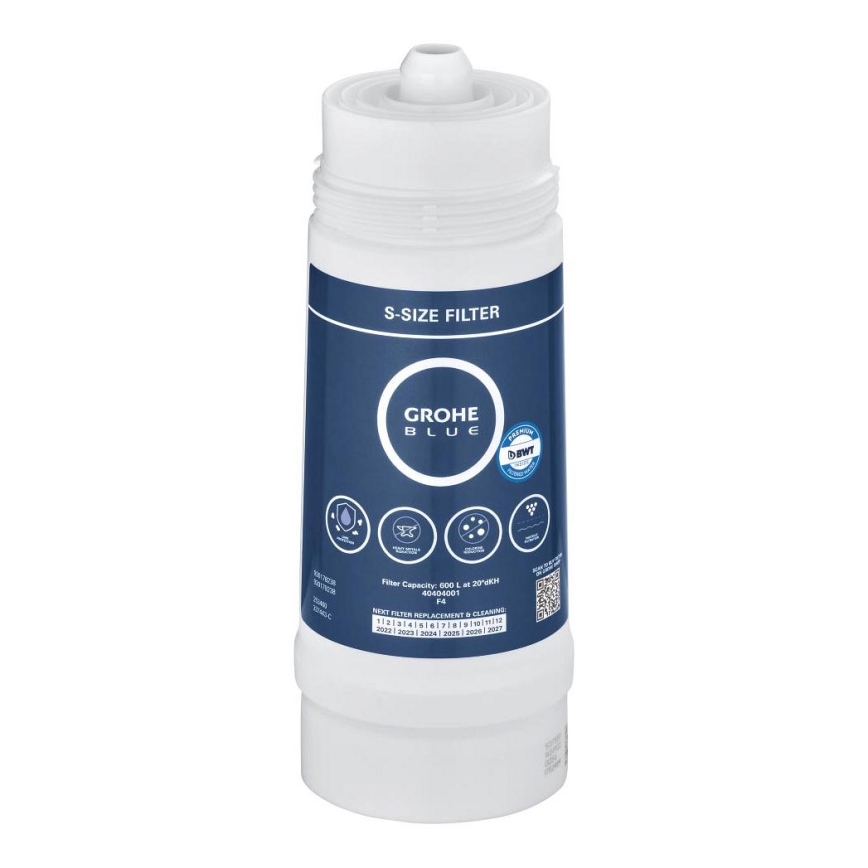 GROHE 40404001 - GROHE BLUE-filter, storlek S, vit
