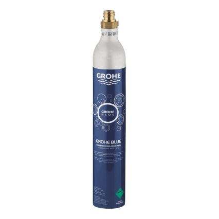 GROHE 40422000 - Kolsyreflaska GROHE BLUE 425 g CO2 (4 st) i rostfritt stål