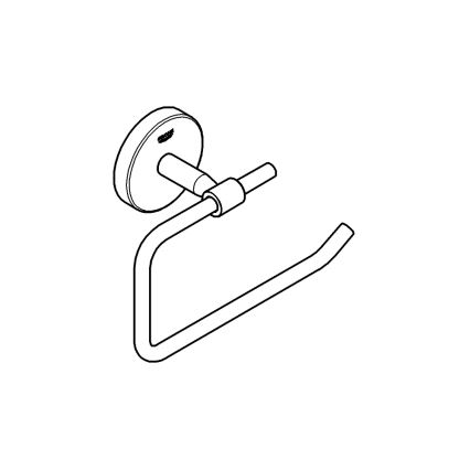 GROHE 40457001 - Toalettpappershållare BAUCOSMOPOLITAN blank krom