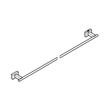 GROHE 40509001 - Handdukshållare ESSENTIALS CUBE 600 mm polerad krom