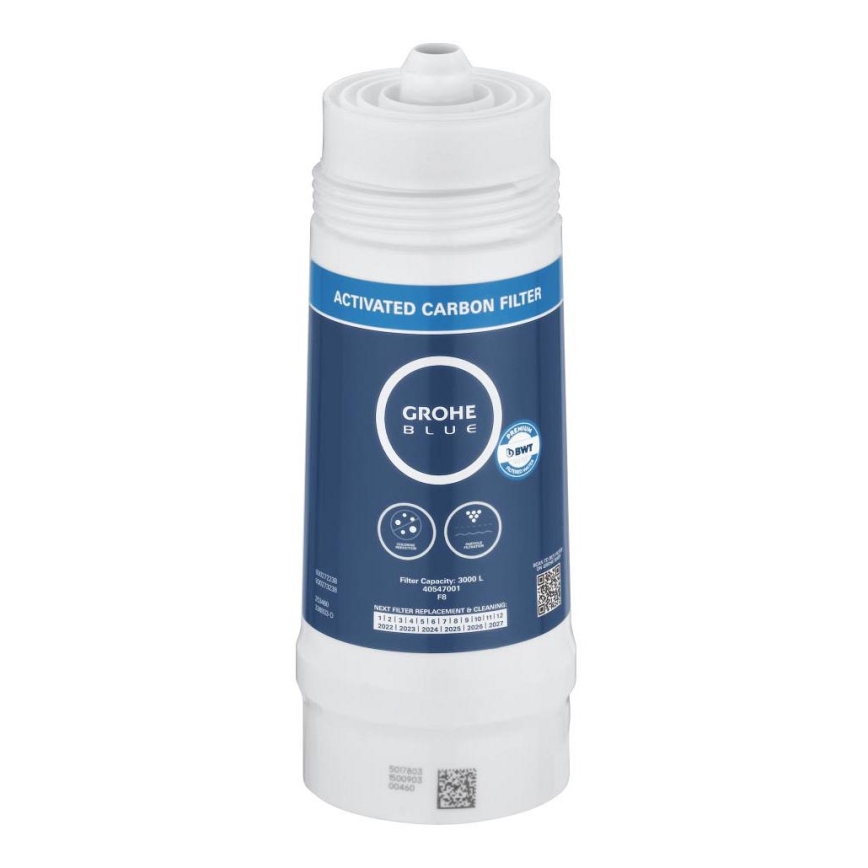 GROHE 40547001 - Ersättningsfilter till GROHE BLUE, vit
