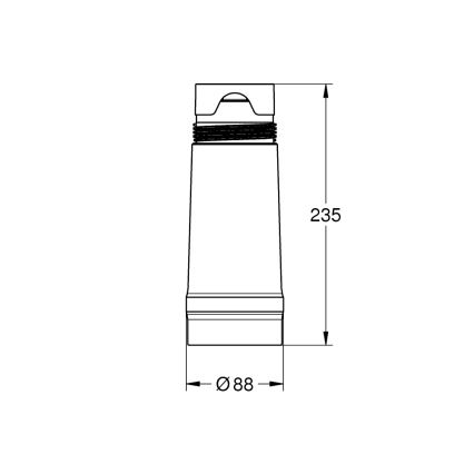 GROHE 40575002 - ULTRASAFE-filter vit