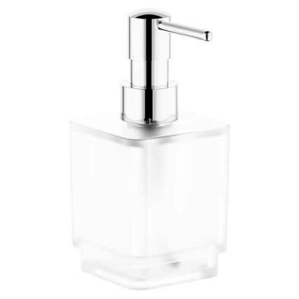 GROHE 40805000 - Tvåldispenser för flytande tvål SELECTION CUBE 300 ml, blank krom