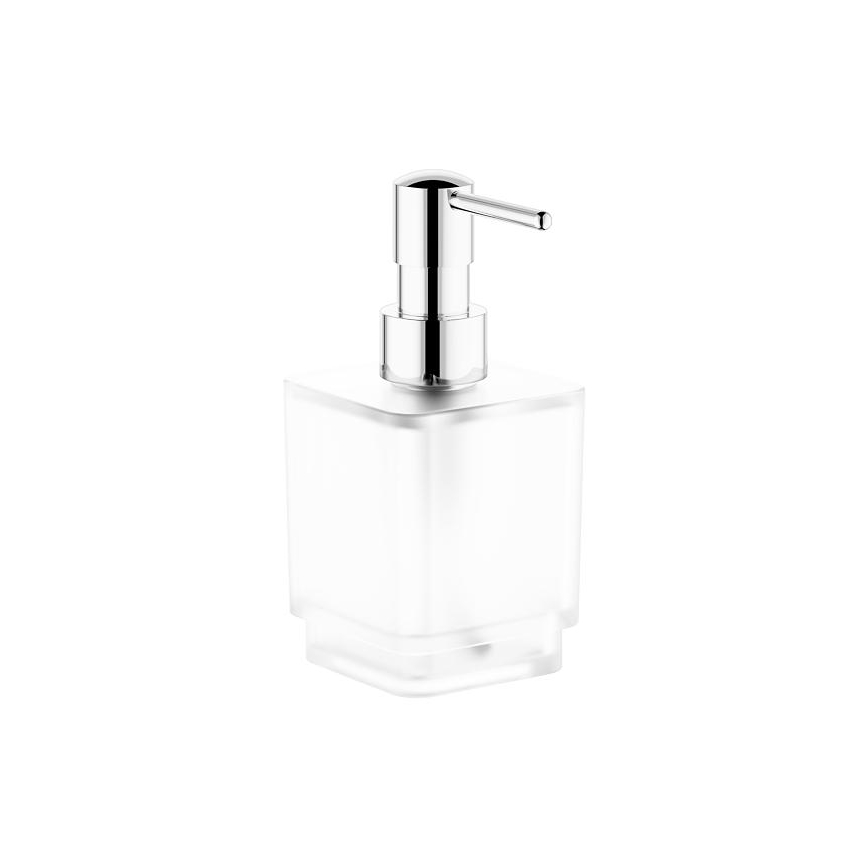 GROHE 40805000 - Tvåldispenser för flytande tvål SELECTION CUBE 300 ml, blank krom