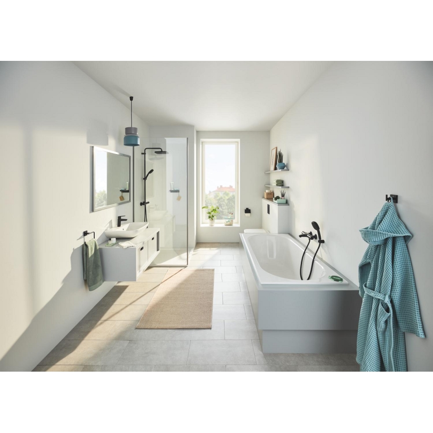 GROHE 409752430 - Handdukshållare START CUBE 18,8 x 13,8 cm svart
