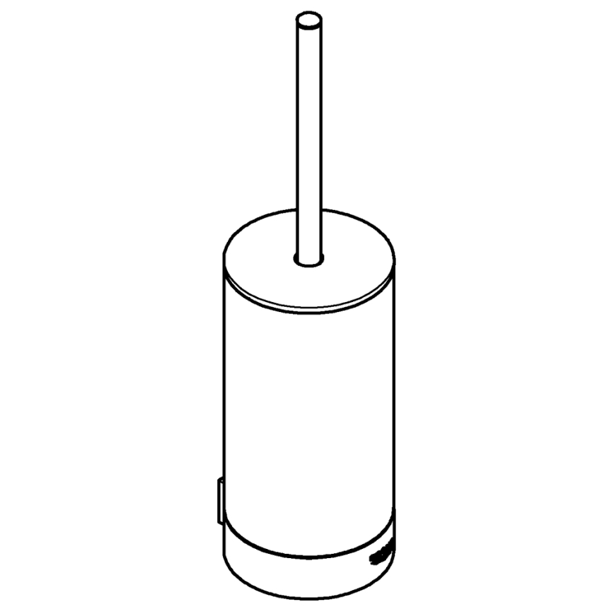 GROHE 41076DL0 - Toalettborstset SELECTION, brons